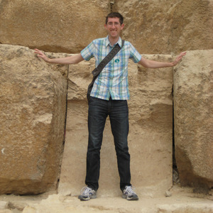 Me at the Pyramid of Khufu