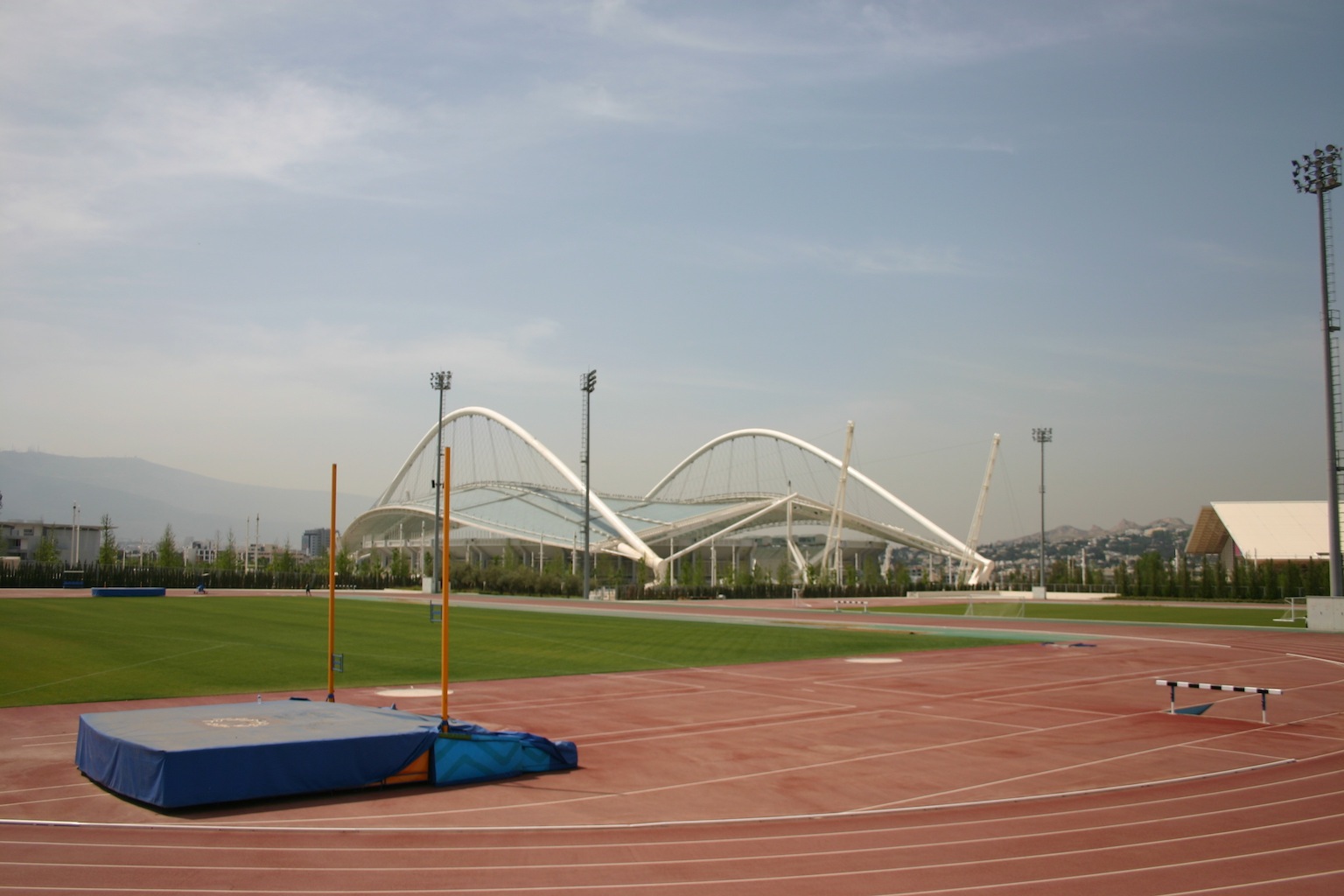 Practice track and Olympic Stadium, Athens