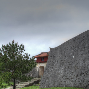 Keiseimon gate and wall, Shurijo Castle