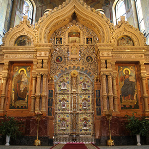 Altar screen, Church on Spilled Blood