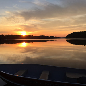 Three Mile Lake at sunrise