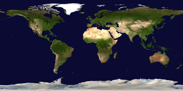 Earth map