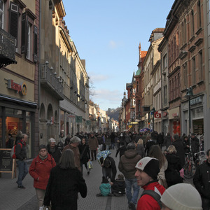 Shops on the Hauptstrasse, Heidelberg
