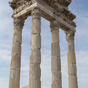Columns of the Sanctuary of Trajan, Pergamum