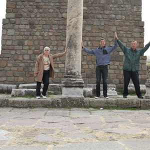 The Stebila family in Asklepieion