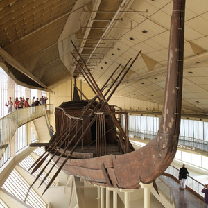 Solar boat found near the Great Pyramids