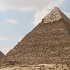 Pyramids of Khafre and Menkaure