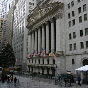 New York Stock Exchange on Wall Street