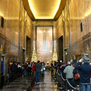 Lobby of the Empire State Building