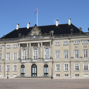 Amalienborg Palace, Copenhagen, home of Crown Prince Frederik