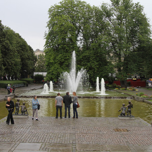 Fountain in Karl Johan's Gate