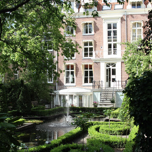Garden of a canal mansion, Amsterdam