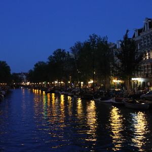 Twilight on the canals