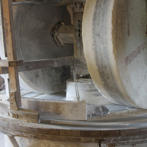 Millstone of a dyemill