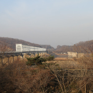 Freedom Bridge across the Imjin River