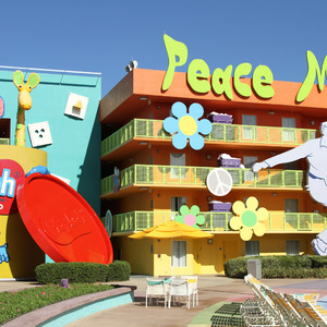 Play-Doh and the '60s at Pop Century Resort