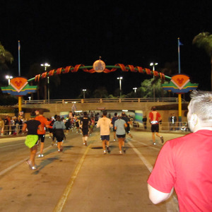 Tunnel to enter the Magic Kingdom