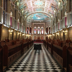 Interior, Royal Holloway chapel