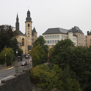 Entering Luxembourg's Ville Haute