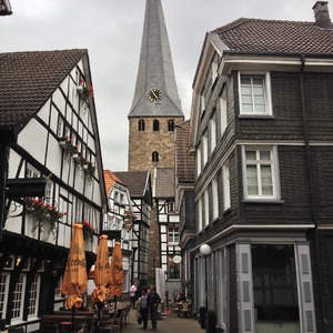 Old street in Hattingen