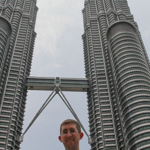 Me at Petronas Twin Towers