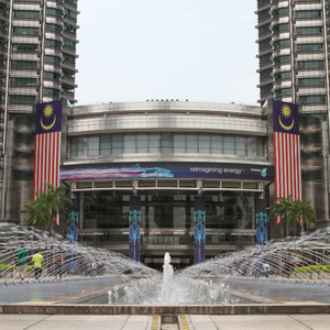 Entrance to Petronas Twin Towers