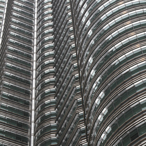 Detail of Petronas Twin Towers