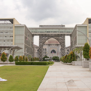 Looking towards Palace of Justice, Putrajaya