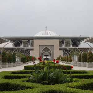 Exterior of the Iron Mosque, Putrajaya