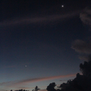 Twilight in Maldives