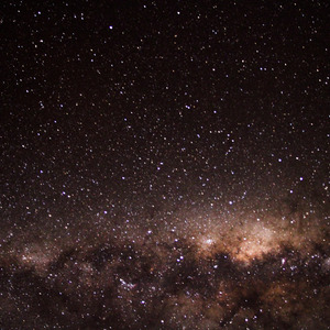 The Milky Way in the southern sky