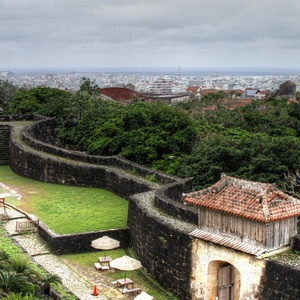 Forecourt of Shurijo Castle