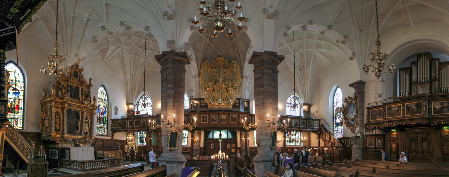 Interior of the German Church