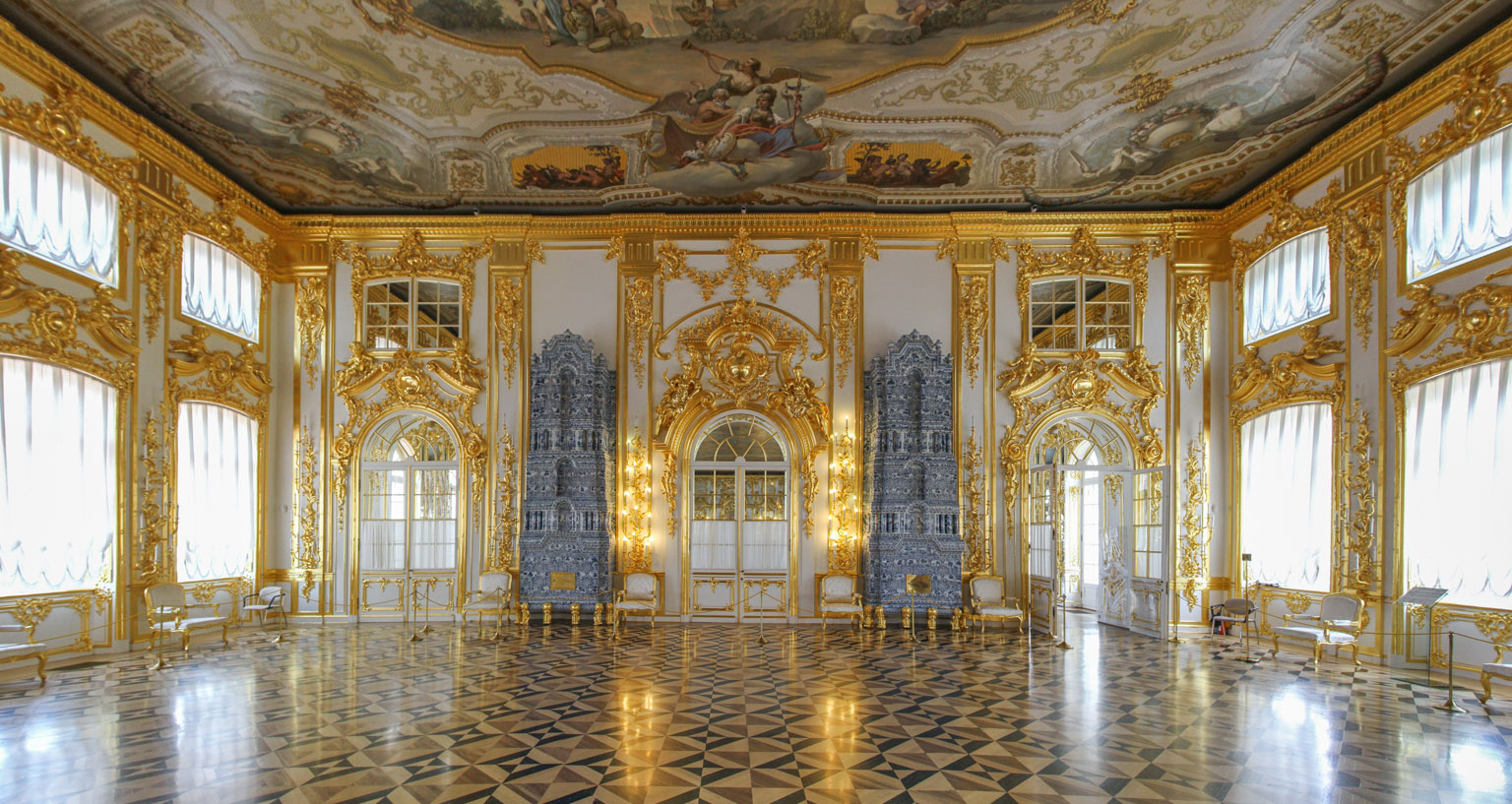 Large antechamber, Catherine Palace