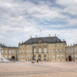 Amalienborg Palace and square