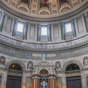 Interior of Marble Church