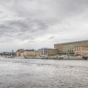 Kungliga Slottet and the old town