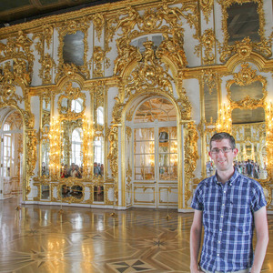 Me in the Great Hall, Catherine Palace