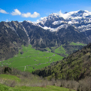 A quiet Swiss valley