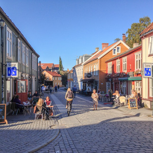 Street corner in Trondheim