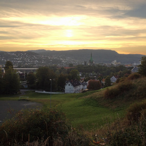 Sunset in Trondheim
