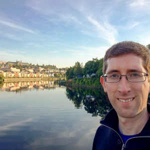 Me along the river in Trondheim