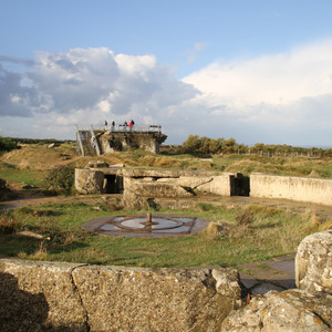 Gun emplacement, Pointe du Hoc