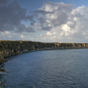 Cliffs of Utah Beach, Normandy