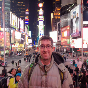 Me in Times Square