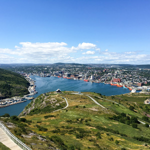 View of St. John's harbour from Signal Hill