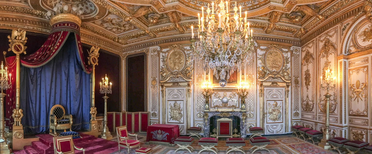 Napoleon's throne room