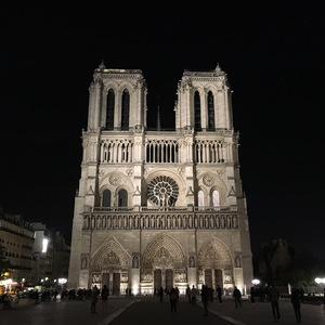 Notre Dame at Night