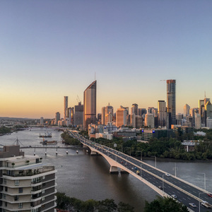 Sunset in Brisbane