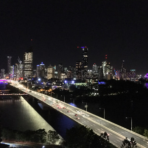 Brisbane at night